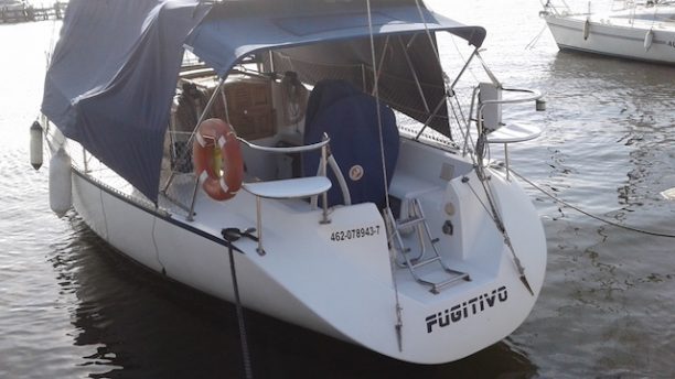 Barco FUGITIVO, do piloto Paulo Gomes