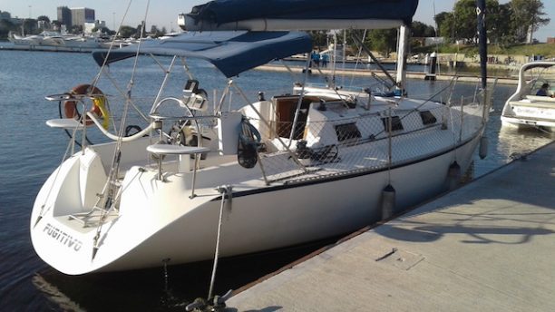 Barco FUGITIVO, do piloto Paulo Gomes