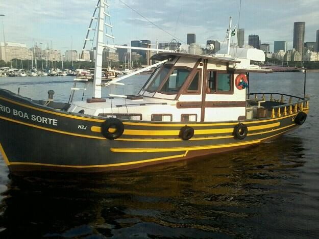 Barco Rio Boa Sorte, do piloto Max Jurujuba