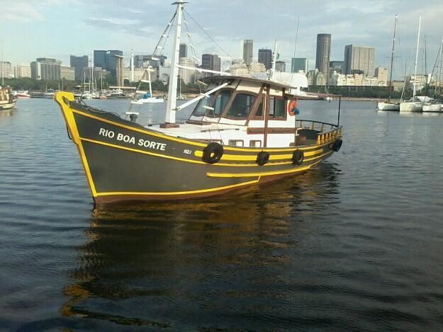 Barco Rio Boa Sorte, do piloto Max Jurujuba
